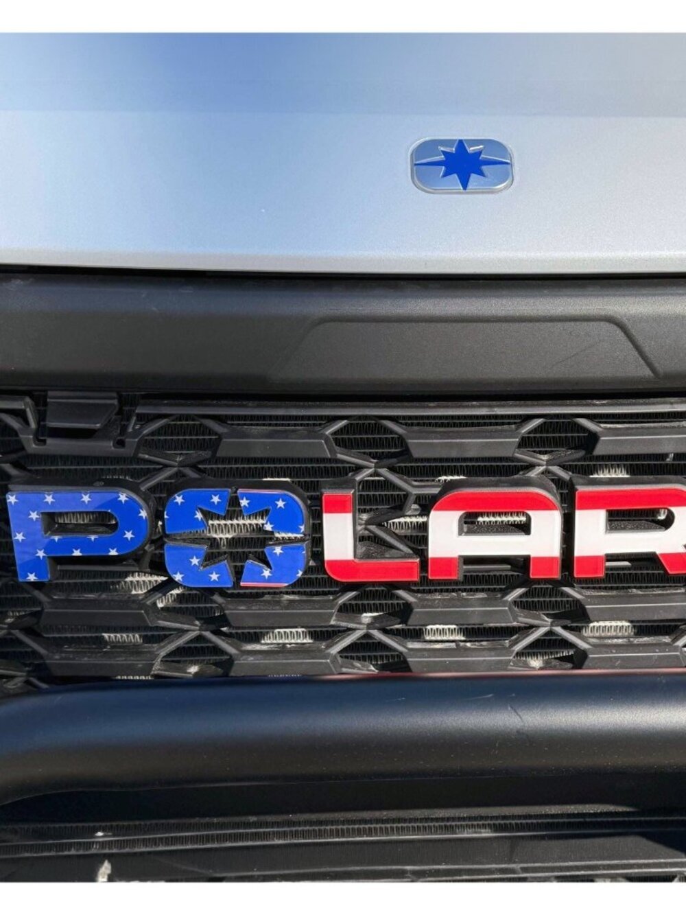 1.93" 2025 Polaris Ranger PLASTIC LETTERS SNOWMOBILES NOT VINYL ORANGE